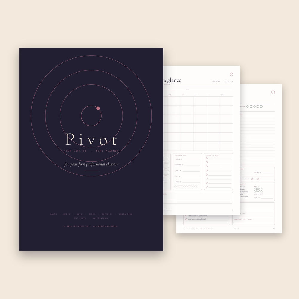 Pivot Mini Planner